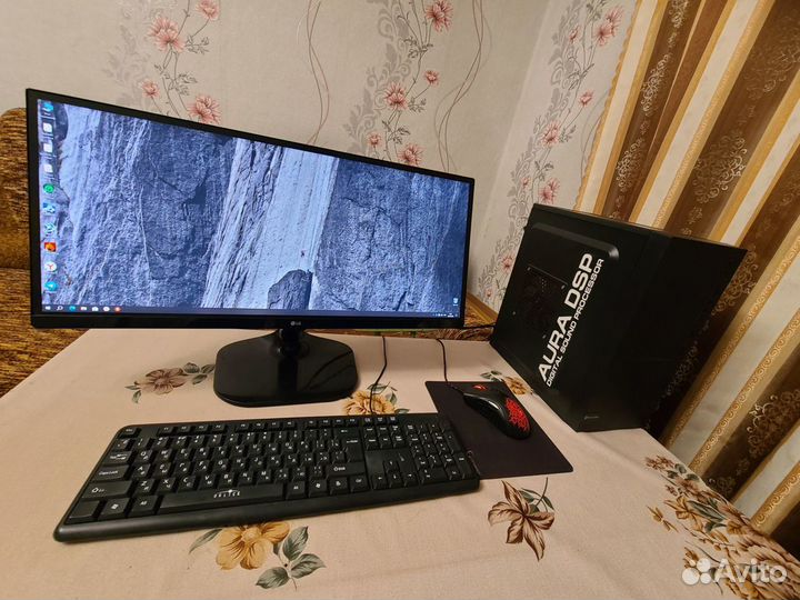 Игровой компьютер i5/8GB/RX470/SSD+LG