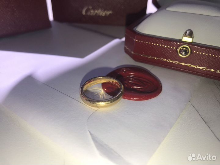 Cartier кольцо оригинал
