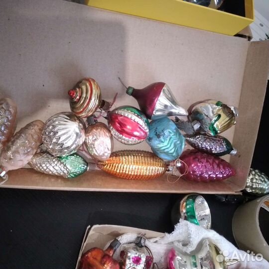 Елочные игрушки СССР