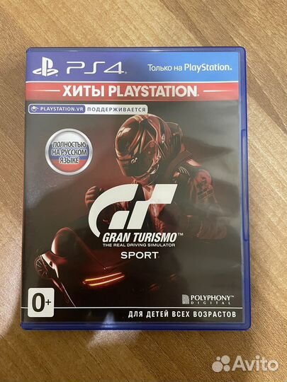 PS4 игра Sony Gran Turismo Sport (подддержка VR)