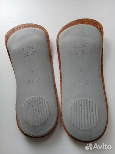 Полустельки ортопедические, новые