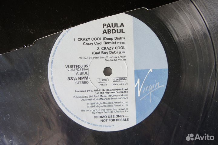 Paula Abdul, 2 Eivissa, Suburban Boys, X.I.D. 12''