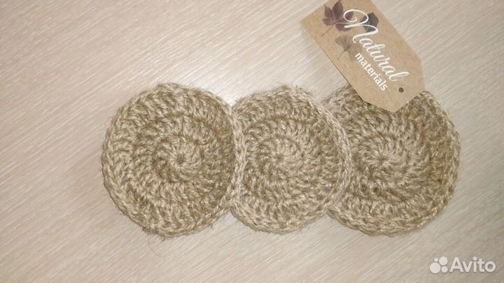 Мочалка из джута