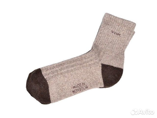 Носки из шерсти яка (Монголия) для рыбалки и охоты