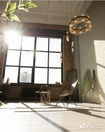 Люстра потолочная подвесная бу