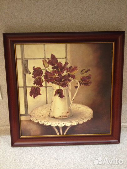 Новая репродукция. Картина. Размер 45*45