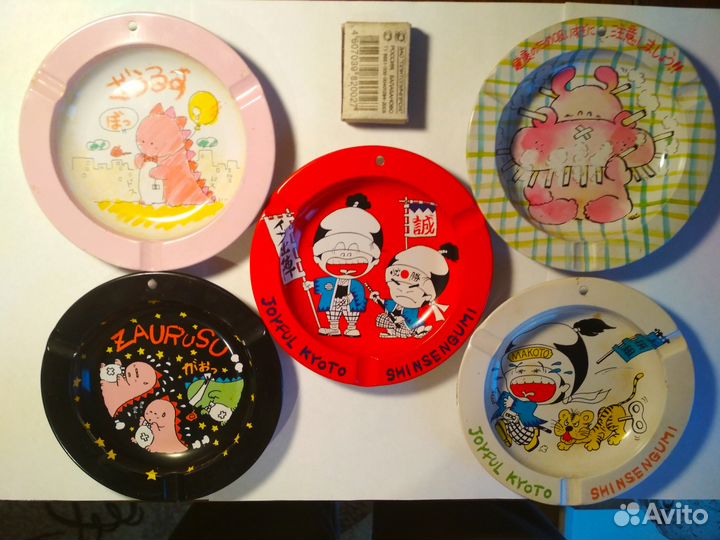 Коллекция японских пепельниц в стиле Аниме Манго к