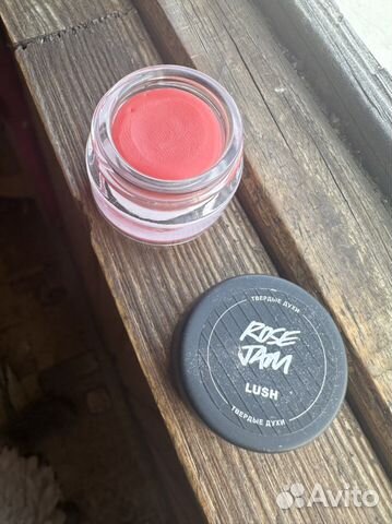 Lush твердые духи rose jam