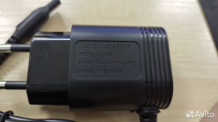 Блок питания для бритвы Phillips 8V 100 mA 1.2 м