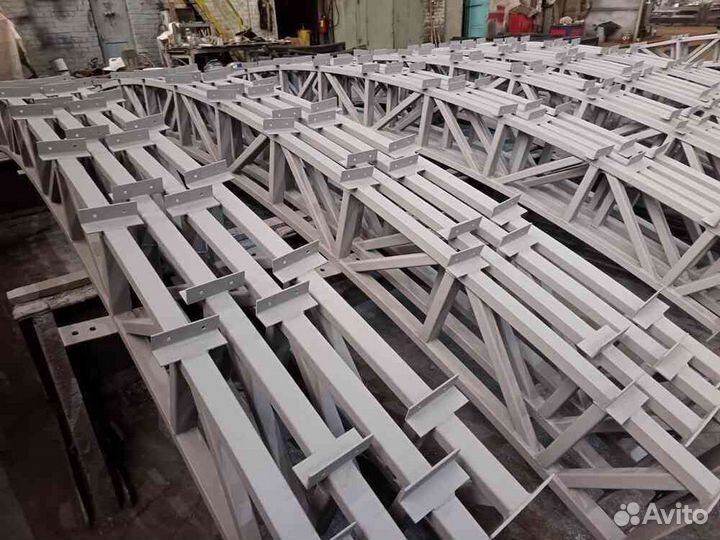 Быстровозводимые ангары (12м x 6м x 30м)