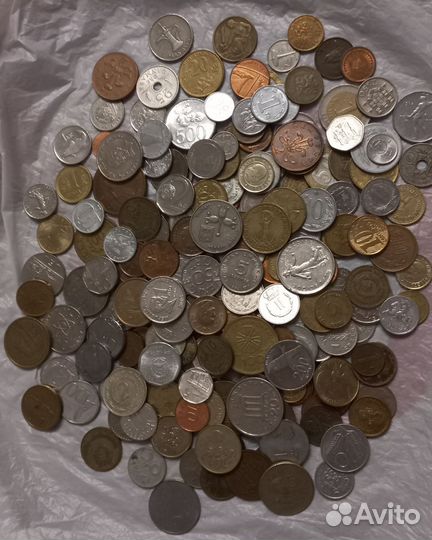 Набор иностранных монет