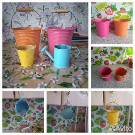 Ведёрки для декора