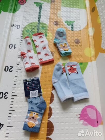 Носочки для мальчика 3-7 месяцев