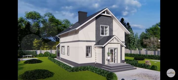 Дом 160 м² на участке 7 сот.