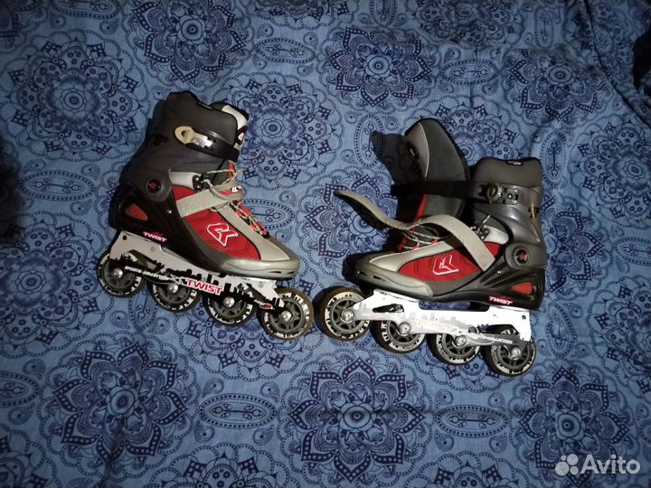 Роликовые коньки Twist ск (Спорт коллекция) р-р 38