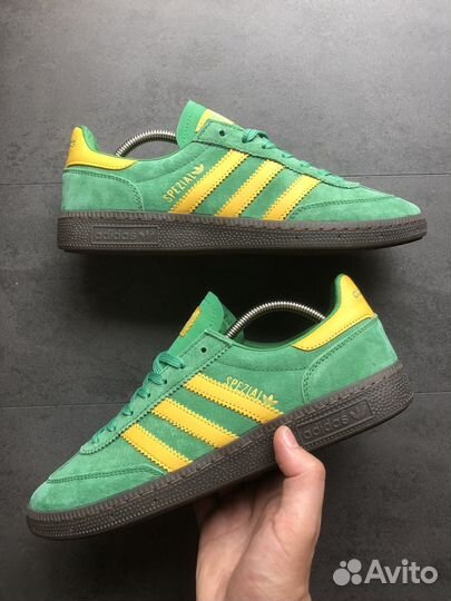 Кроссовки adidas spezial green yellow 41-45