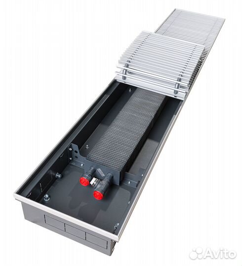 Конвектор в пол KWH 180-110-1800 мощность 565 Вт