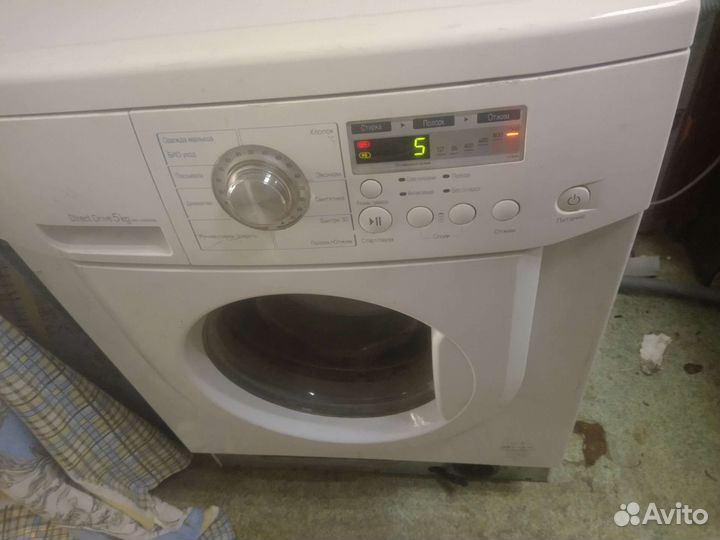 Стиральная машина бу lg 6 кг