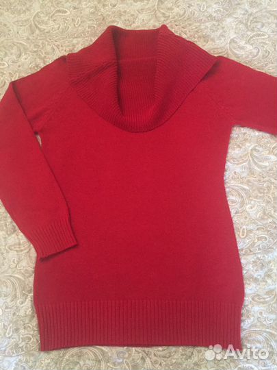 Удлинённый пуловер на девушку,р44-46