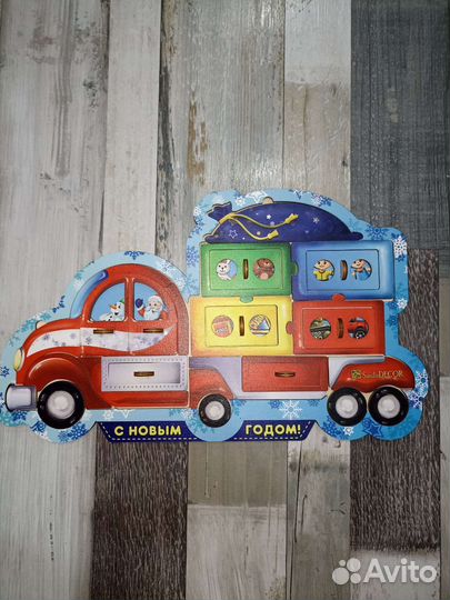 Пазл(конструктор)автобус