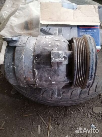 Компрессор кондиционера опель