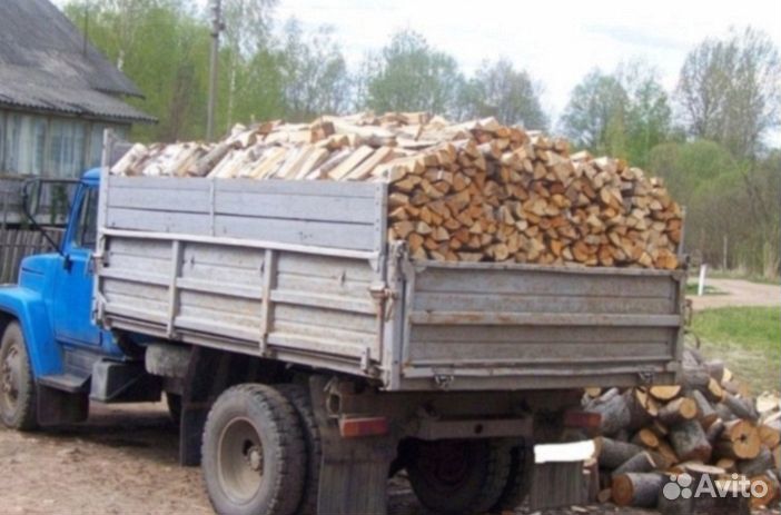 Дрова березовые колотые