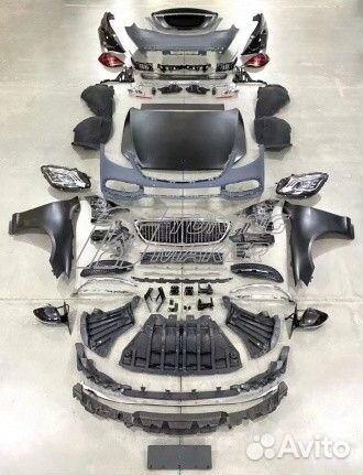 Комплект рестайлинга Mercedes Benz S-Class W221