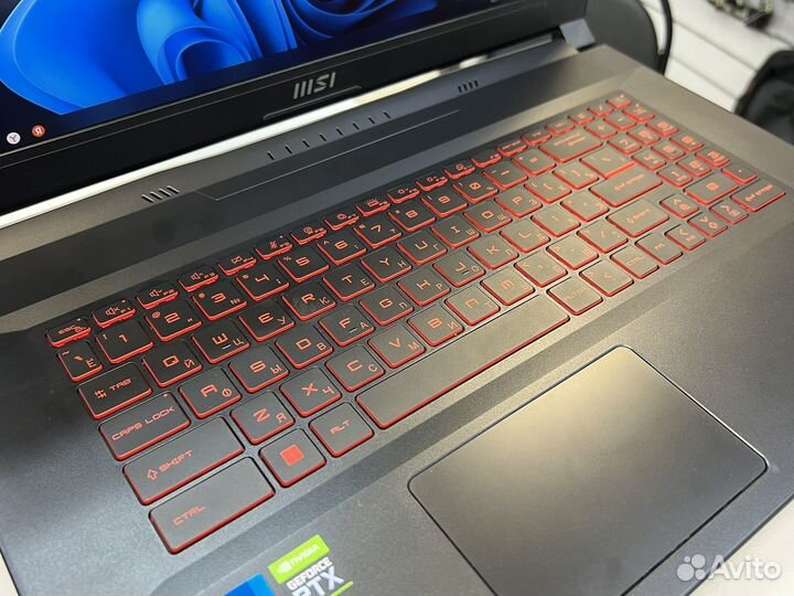 Мощный игровой ноутбук Msi Katana GF 76