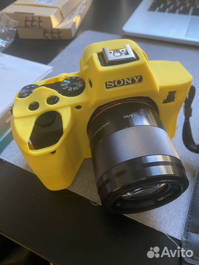 Резиновый чехол для фотоаппарата Sony A7