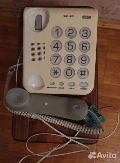 Проводной телефон texet TX-262