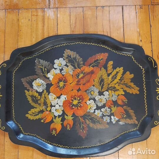Поднос металлический СССР