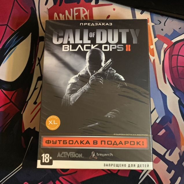 Футболка call of duty за предзаказ игры