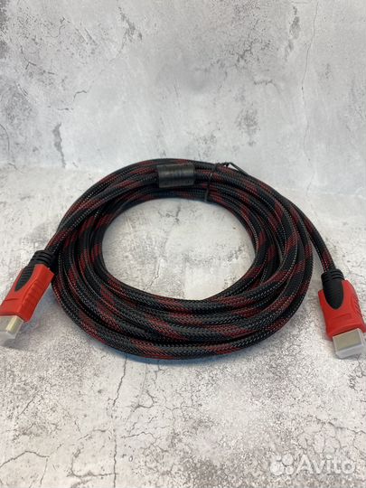 Кабель hdmi в оплетке 5, 3, 2, 1,5 метра
