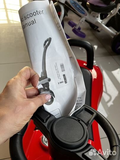 Кубики мягкие 9 штук, машинка толокар