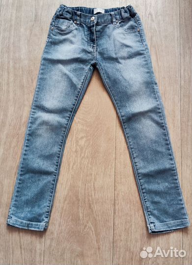 Джинсы для девочки 122
