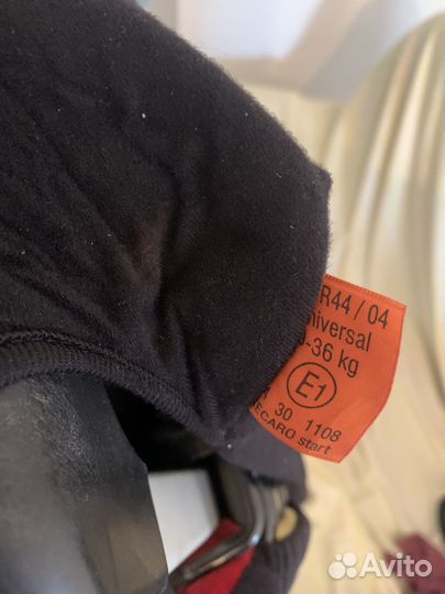 Детское автокресло 9 до 36 кг recaro