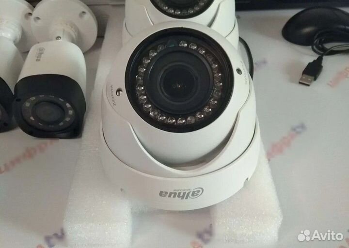 Видеонаблюдение Dahua 14 камер