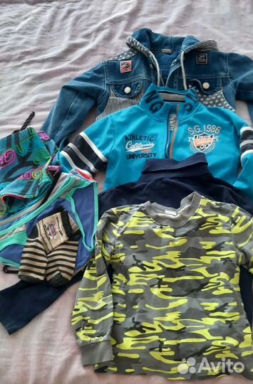 Пакет вещей на мальчика 3-4л