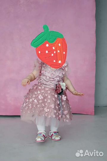 Платье для девочки 92