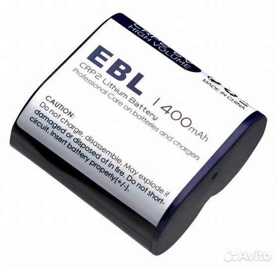 Литиевая батарейка для вспышки EBL CR-P2