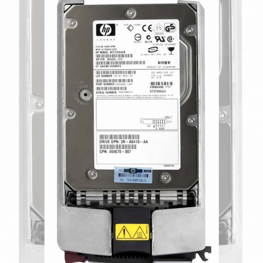 [9X5006-130] Жесткий Диск Hp 72,8gb U320scsi 3.5" 9x5006-130