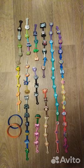 Скрепыши 76 штук. (не выцветшие и не растянутые)