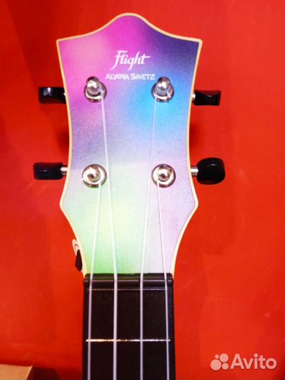 Укулеле сопрано c чехлом Flight Алена Швец