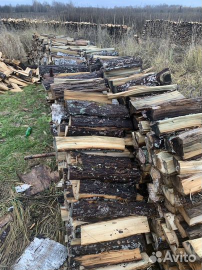 Дрова колотые и тюльки