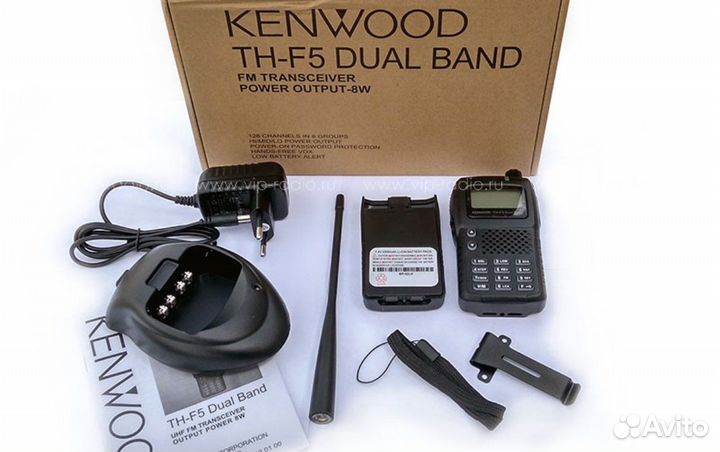 Рация kenwood TH-F5 (8ватт)