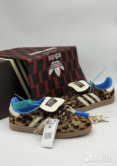 Adidas Samba Wales Bonner Leopard