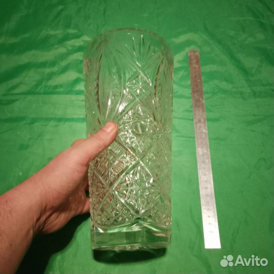 Хрустальная ваза Чехия