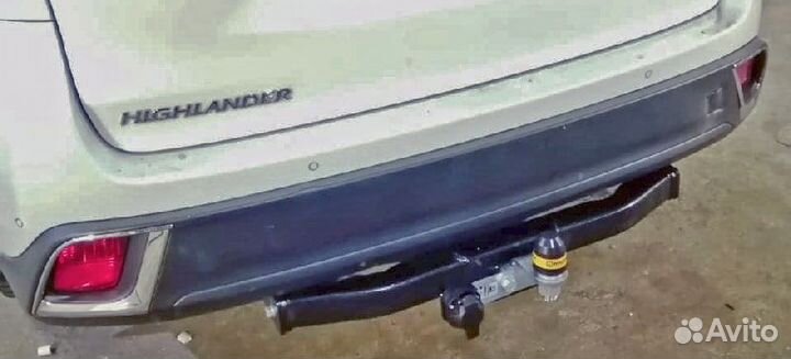 Фаркоп (тсу) на Toyota Highlander 2014-2020