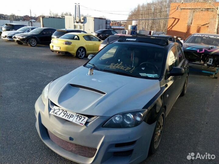 Передний бампер Autoexe на Mazda 3 MPS