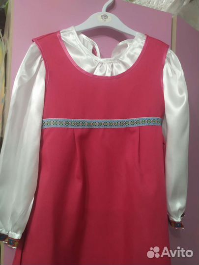 Костюм Машеньки размер 116- 122 на 7лет